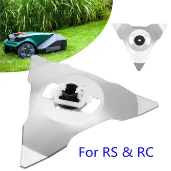Utilizado Por RS RC Robots para cortar el Jardín de la Podadora de Césped Partes Cuchilla Recortadora de Jardín podadora de Césped Accesorios de Cuchillas de Repuesto