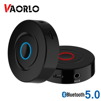 VAORLO Mini Inalámbrico 2 En 1 Transmisor y el Receptor Para Auriculares de 3.5 AUX Jack de Música Estéreo Bluetooth 5.0 Adaptador Adaptador
