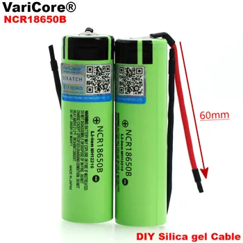 VariCore Original nuevo 18650 batería de 3400mAh NCR18650B con el original Adecuado para linternas+DIY línea