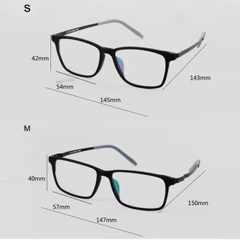 Vazrobe de titanio de los Marcos de Anteojos Hombres Mujeres Negros Anteojos hombres de gafas para hombre de par de gran tamaño Gafas de Prescripción Macho