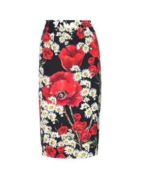 Verano Nueva Moda de las Mujeres Personalizadas Casual Lindo Bodycon de la Impresión Floral faldas Lápiz de Tamaño Más 3XS-10XL falda