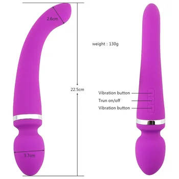 Vibrador Juguetes Sexuales para la Mujer la Vagina Vibrador Juguetes para Adultos Masturbador para la Mujer la Vagina Anal Consolador Vibrador, Juguetes para Adultos, Sex Shop