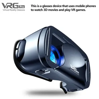 VRG Pro 3D de Realidad Virtual VR Gafas de Pantalla Completa Visual de Gran Angular VR Gafas De 5 A 7 Pulgadas Smartphone Anteojos Dispositivos