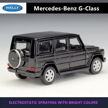 WELLY 1:36 Mercedes-Benz Clase G de aleación modelo de coche de la máquina de Simulación de la Colección de juguetes de pull-back vehículo de Regalo de colección