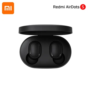 Xiaomi Redmi AirDots S Bluetooth manos libres Inalámbrico Bluetooth Auriculares BT5.0 Stereo Bass TWS Auriculares Con Micrófono