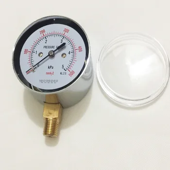 YE-60 diafragma medidor de presión medidor de agua de la superficie de la columna de micro manómetro de presión de 5KPA 10KPA 15KPa 20KPa 25KPa 30KPa medidor de gas