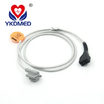 YKD sensor de spo2 compatible con NONIN marca del monitor del paciente DB 9Pins/envío gratis,accesorios médicos