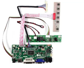 Yqwsyxl Kit para V236BJ1-LE1 V236BJ1-LE2 HDMI+DVI+VGA LCD de la pantalla LED del Controlador controlador de la Junta de