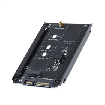 Zeadow M. 2 NGFF SSD De 2,5 Pulgadas SATA III SSD de Disco Duro Convertidor de Tarjeta de Expansión Para M. 2 NGFF SATA 2260 2280 2242 2230 B-Clave SSD