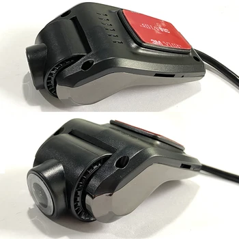 ZOYOSKII coche Dash Cam USB DVR Cámara grabadora de Vídeo Full HD ADAS de Salida de Carril Sistema de Advertencia de Movimiento De 16G TF tarjeta de